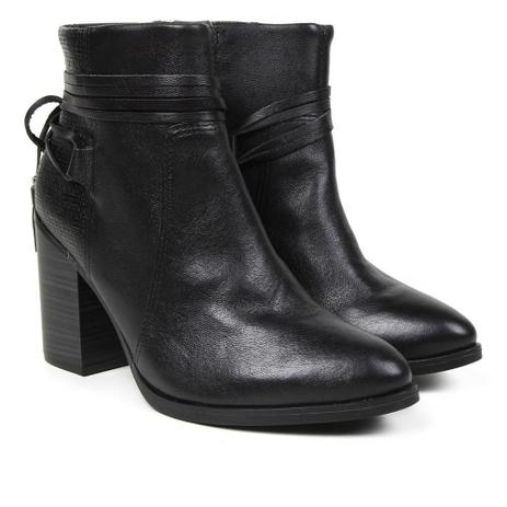 Qual o Preço?】→ Preço Bota Feminina Coturno Ramarim - 1710101 Preto/camurça  34