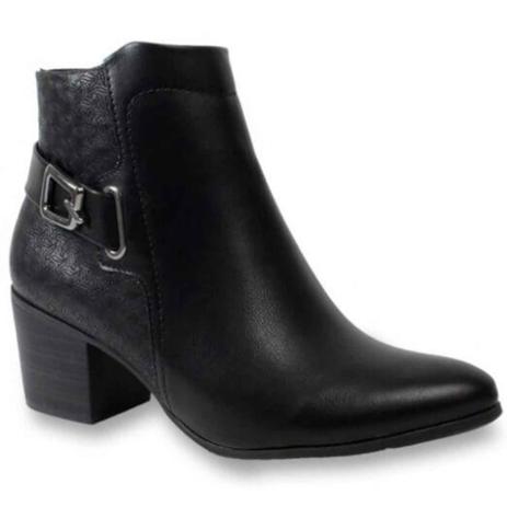 bota preta cano curto ramarim