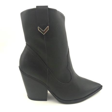 Bota Ramarim Country Preta Salto Grosso Bico Fino - Outros Moda e  Acessórios - Magazine Luiza