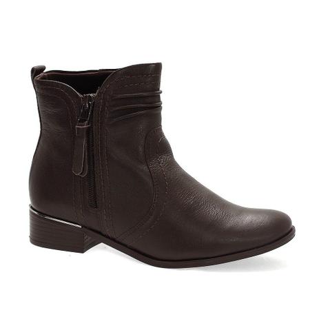 Bota Ramarim Feminino Napa Basic com Zíper - Preto - Rio Sul Calçados