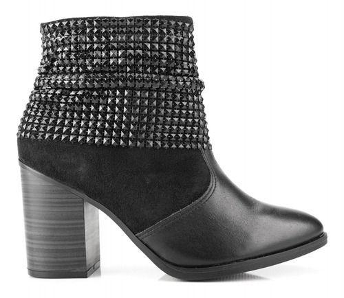 Bota Ramarim Malha Metal Couro Preto 2015106 - Outros Moda e Acessórios -  Magazine Luiza