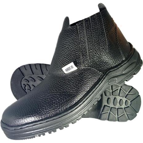 Kit Bota Masculina De Couro Legítimo Forte Segurança Militar Trabalho Envio  Rápido em Promoção | Ofertas na Americanas