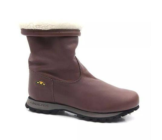 bota bull terrier snow trail lã feminina