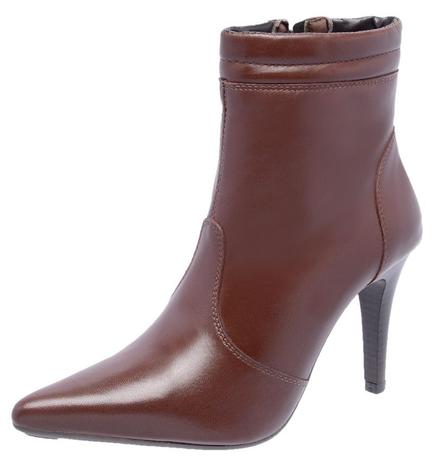 bota social feminina cano curto