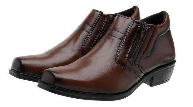 Bota Social Masculina C/ Zíper Resistente Alto Conforto 051 - Torrenezzi -  Bota Masculina - Magazine Luiza