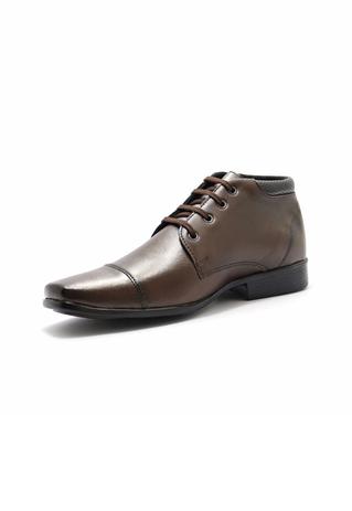 bota social cano curto masculina