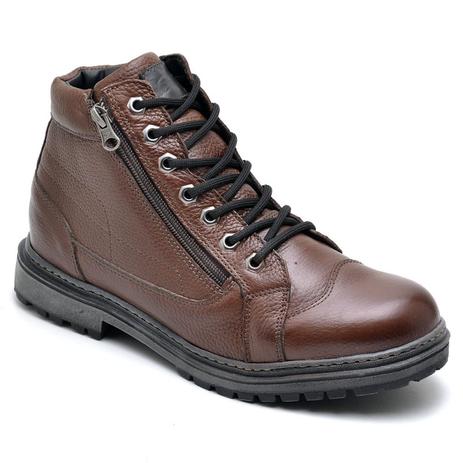 bota social masculina marrom