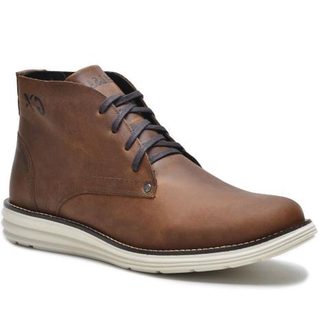 bota social masculina couro