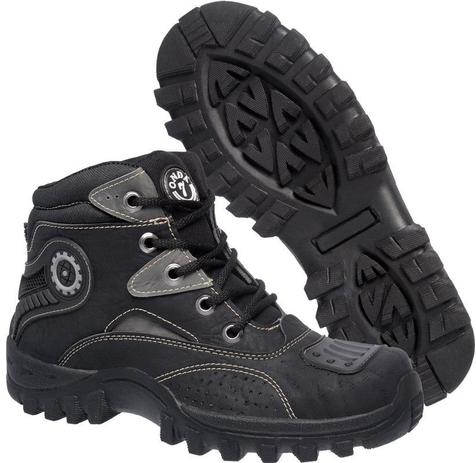 Bota tenis de motoqueiro com borracha pedal preta - ONDA 7 - Outros Moda e  Acessórios - Magazine Luiza