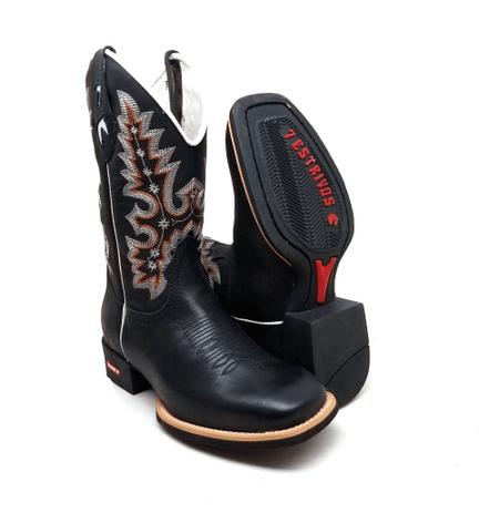 botas de rodeio cano longo