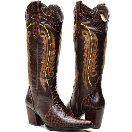 bota feminina country texana capelli boots