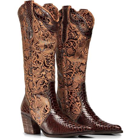 bota feminina country texana capelli boots