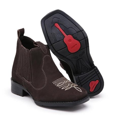 conforto em couro infantil