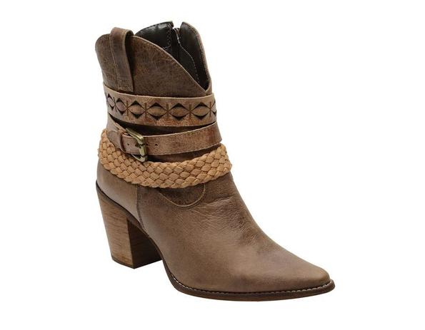 bota texana feminina cano medio