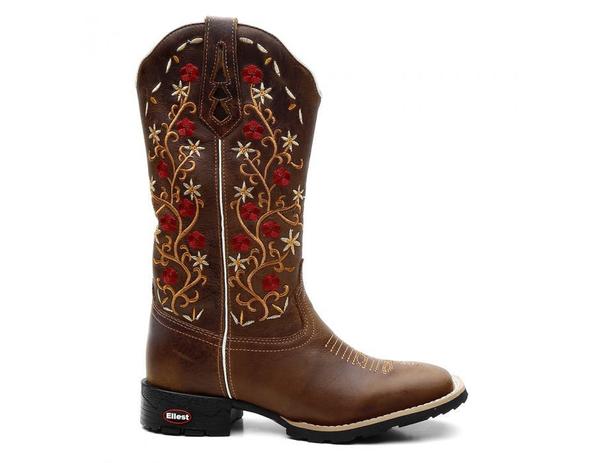 bota texana feminina com strass