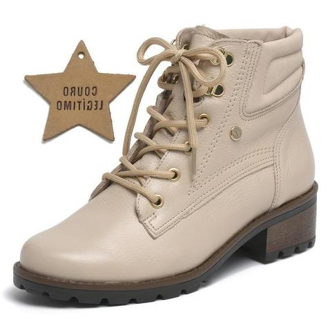 Bota Via Marte Coturno - 21-6107 - Coturno Feminino - Magazine Luiza