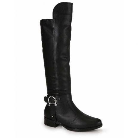 Bota Vizzano Preta Cano Alto - Outros Moda e Acessórios - Magazine Luiza