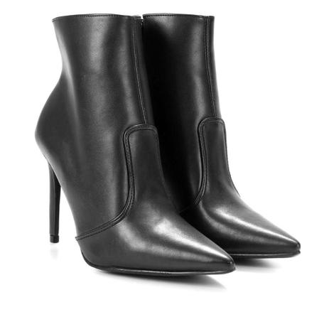 Bota Zatz Cano Curto Salto Fino Feminina Menor preço em Bota Zatz Cano Curto Salto Fino Feminina
