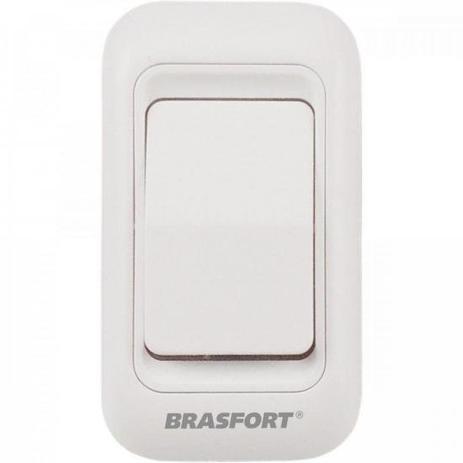 Botão Sem Fio para Campainha 7890/91 BRASFORT Menor preço em Botão Sem Fio para Campainha 7890/91 BRASFORT