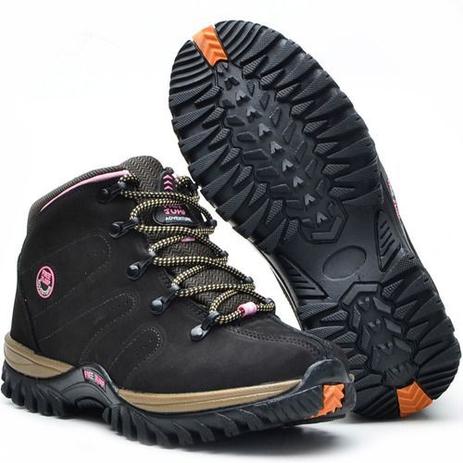 Botas Femininas De Couro Adventure De Cano Curto Tenis Caminhada TRILHA  TRAIL R2206 - Avenida SHOP - Outros Moda e Acessórios - Magazine Luiza