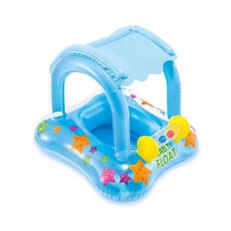 Bote Baby Kiddie com Cobertura - Intex Menor preço em Bote Baby Kiddie com Cobertura - Intex