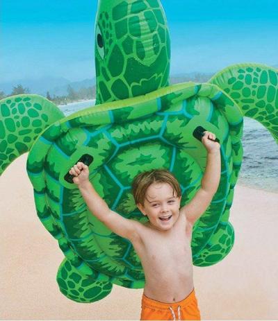 Bote Bóia Inflável Infantil Tartaruga Marinha - Intex Menor preço em Bote Bóia Inflável Infantil Tartaruga Marinha - Intex