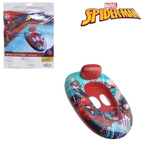 Bote Inflável Baby com Volante Homem Aranha 70cm x 54cm - Ref. DYIN-166 - Etitoys Menor preço em Bote Inflável Baby com Volante Homem Aranha 70cm x 54cm - Ref. DYIN-166 - Etitoys