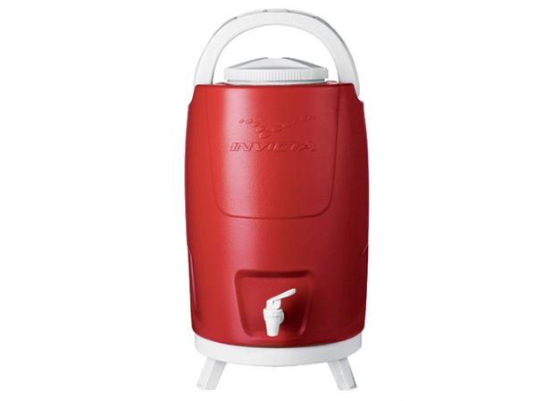 Botijão Térmico 12 L Vermelho Isotérmico Invicta - INV 021 é boa?