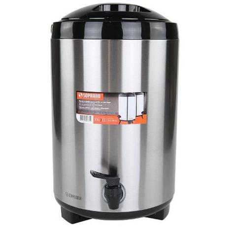 Botijao Térmico 9.5L Inox SOPRANO Menor preço em Botijao Térmico 9.5L Inox SOPRANO