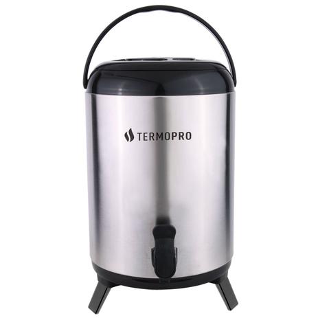 Menor preço em Botijão Térmico Aço Inox Pressão Com Tripé Dobrável  10 Litros - Termopro