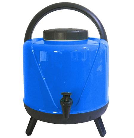 Botijao termico arezzo azul com torneira + pe e alca 5l - Unitermi Menor preço em Botijao termico arezzo azul com torneira + pe e alca 5l - Unitermi