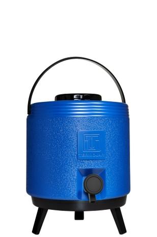 Botijão Térmico com Torneira Maxitermo 8L Azul - Termolar (Cód. 2307) Menor preço em Botijão Térmico com Torneira Maxitermo 8L Azul - Termolar (Cód. 2307)