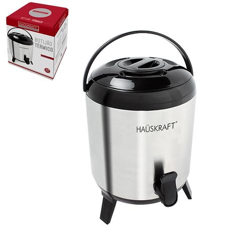 Botijao termico de inox 9,5l - Western Menor preço em Botijao termico de inox 9,5l - Western