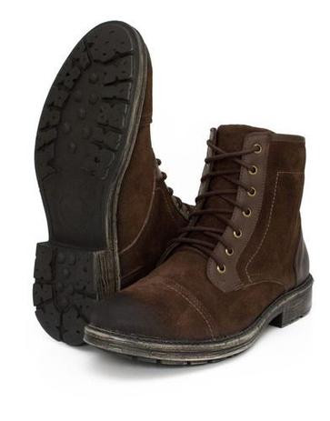 bota camurca masculina