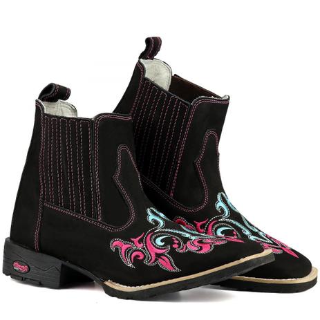bota country azul