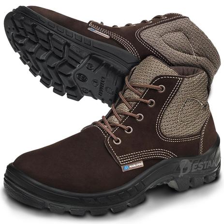 botina de segurança feminina marluvas