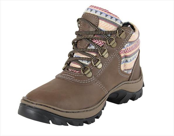 Botina De Segurança Adventure Feminina tabaco Listrada Ecosafety PS157AP - 34 - Eco safety Menor preço em Botina De Segurança Adventure Feminina tabaco Listrada Ecosafety PS157AP - 34 - Eco safety