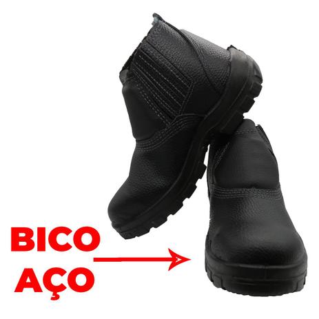 Botina de Segurança Bracol com Bico Aço Monodensidade - Sapato de Segurança  - Magazine Luiza