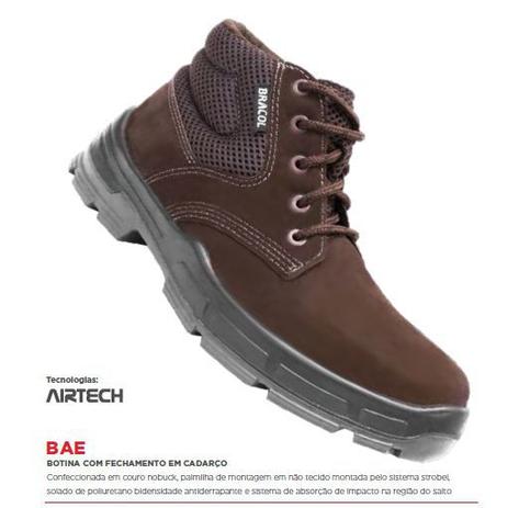 botina segurança bracol