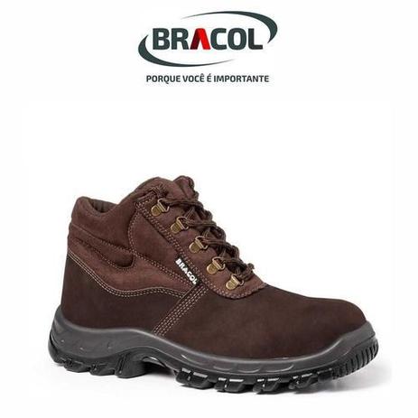 Botina de Segurança Nobuck Bracol Baf Tamanho 40 C.A40872 - Bota de  Segurança - Magazine Luiza