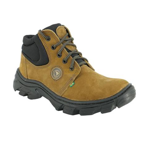BOTINA ECOSAFETY PS106 A-115 NOBUCK Nº40 VERDE AZEITONA CALCADOS PRIMAVERA  44020 - Calçados Primavera - Sapato de Segurança - Magazine Luiza