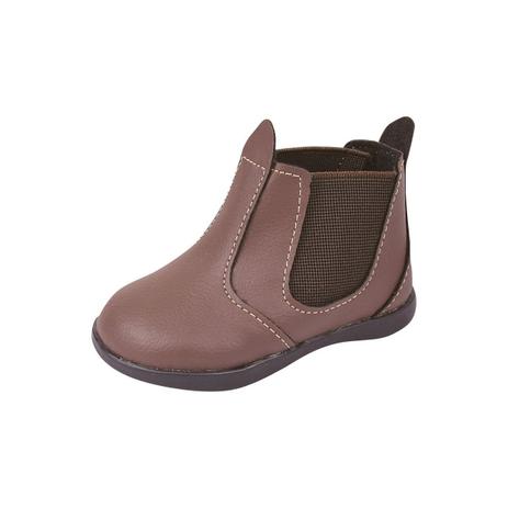 Botina Infantil Bebê Menino Elástico Marrom - Raniel Calçados - Bota para  Bebês - Magazine Luiza