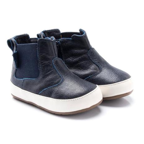 Botina Infantil em Couro Gambo Masculina BT50524-AZM Menor preço em Botina Infantil em Couro Gambo Masculina BT50524-AZM