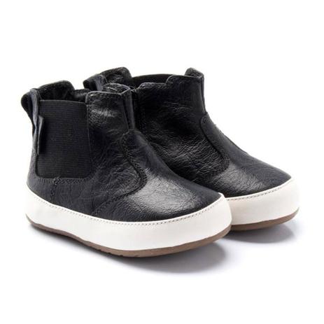 Botina Infantil em Couro Gambo Masculina BT50524-PTO Menor preço em Botina Infantil em Couro Gambo Masculina BT50524-PTO