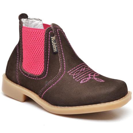 conforto em couro infantil