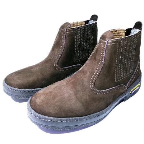 Botina Masculina Em Couro Blaqueada Agricultor Para O Campo Trabalho Extra  Resistente - A.D.França Calçados - Bota Masculina - Magazine Luiza