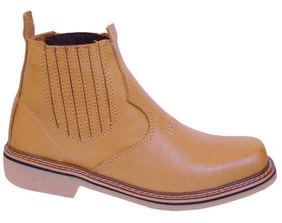 Botina Passeio Serviço Costurada Maquina 5DMG 56 - 5 Dmg - Bota Masculina -  Magazine Luiza