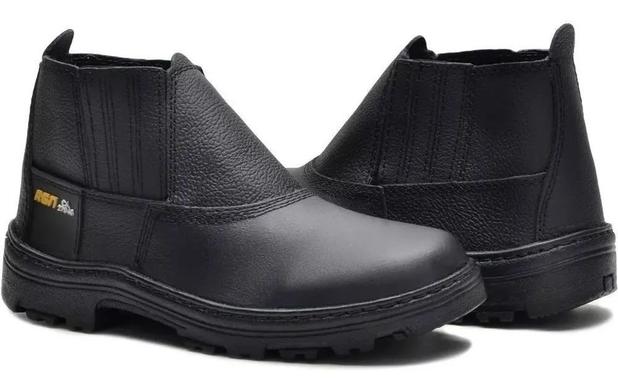 Botina Segurança de Couro Para Trabalho com C.A - Weekend Shoes - Bota de  Segurança - Magazine Luiza