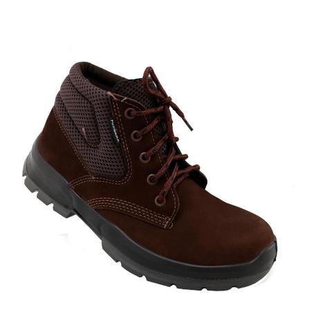 Botina Seguranca Nobuck Pu 39 Cafe Ca28112 Fujiwara - Bota de Segurança - Magazine Luiza