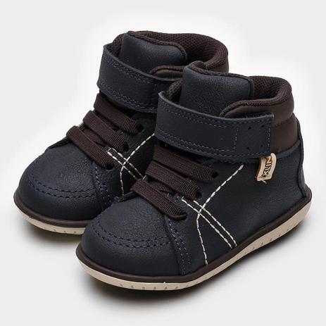 Botinha Infantil Klin Pespontos Menino - Marinho - Moda Infantil - Magazine  Luiza